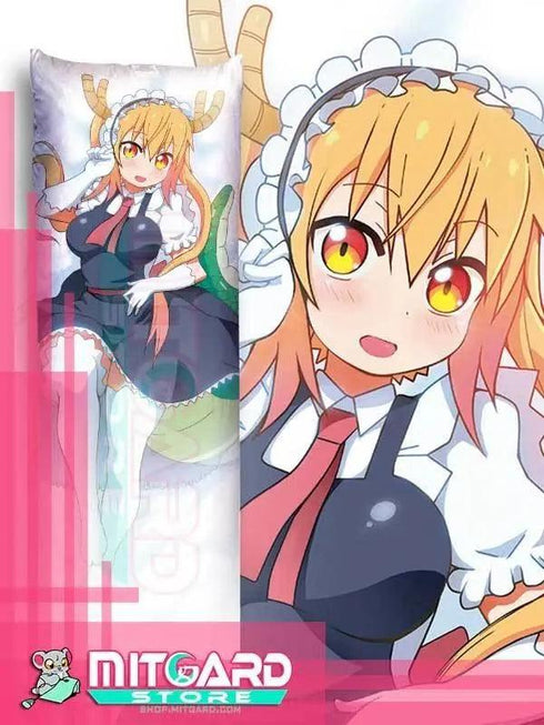 KOBAYASHI-SAN CHI NO MAID DRAGON Tohru V2 Body pillow case dakimakura - 2